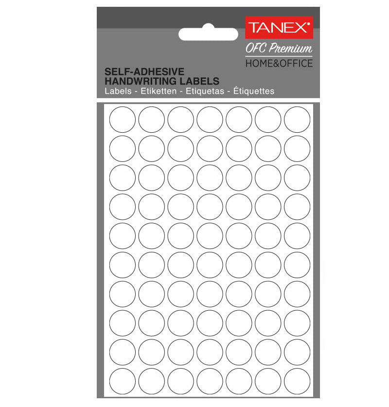 ETICHETE ROTUNDE 13MM ALBE 700/TIPLA TANEX ETICHETE ROTUNDE 13MM ALBE 700/TIPLA TANEX